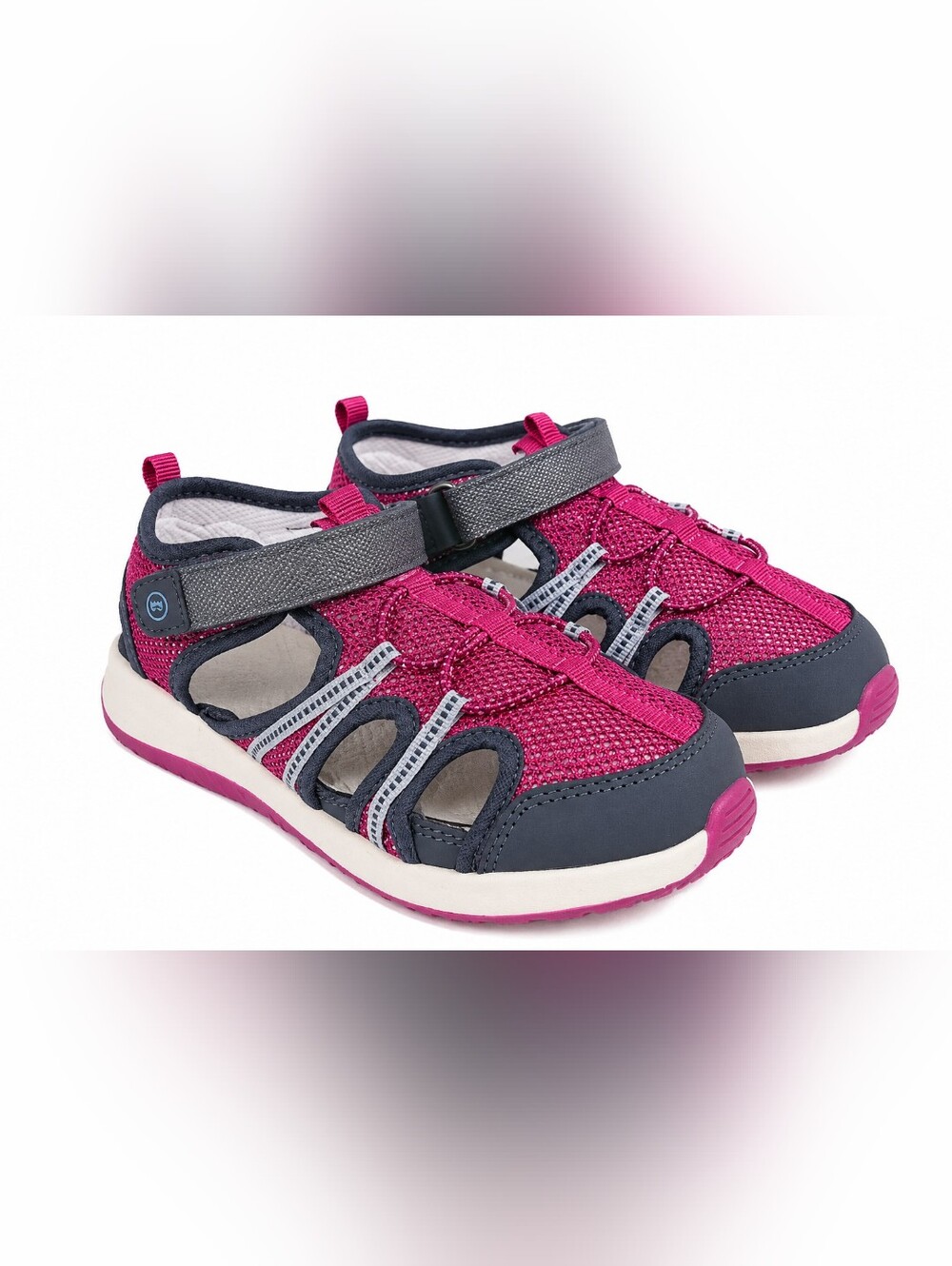 Munchkin Stride Rite Coast Water Shoes Pink Gray Toddler 12M NWOT Sport Sandals
